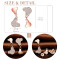 Boucles d'oreille Winnie l'ourson or rose - miniature variant 1