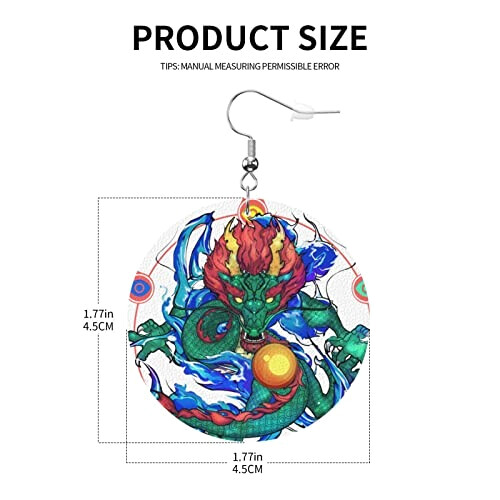 Boucles d'oreille Dragon Ball blanc variant 2 