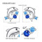 Boucles d'oreille Dauphin argent - miniature variant 3