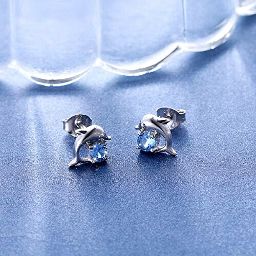 Boucles d'oreille Dauphin variant 1 