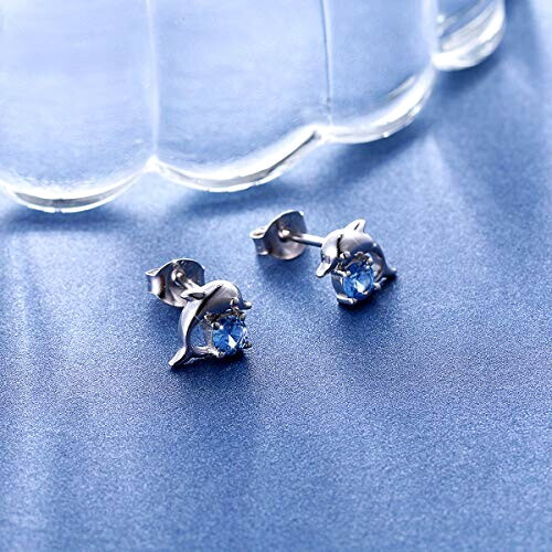 Boucles d'oreille Dauphin variant 3 
