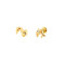 Boucles d'oreille Dauphin or jaune - miniature variant 2