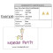 Boucles d'oreille Dauphin or jaune - miniature variant 6