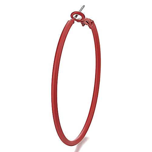 Boucles d'oreille rouge variant 0 