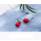 Boucles d'oreille rouge - miniature variant 5