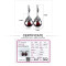 Boucles d'oreille rouge - miniature variant 6