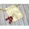Boucles d'oreille rouge argent acier - miniature variant 6
