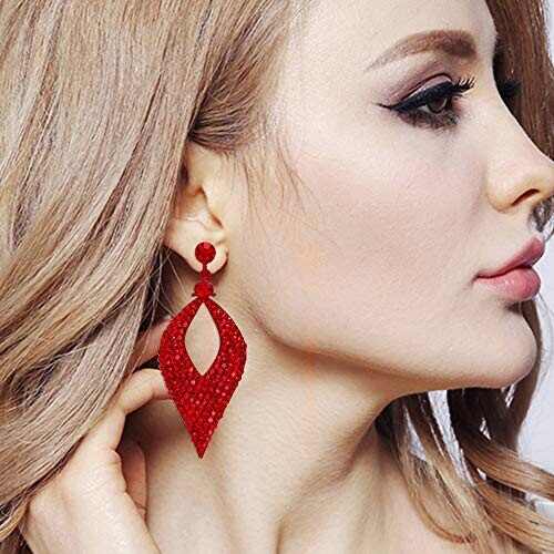 Boucles d'oreille rouge variant 0 